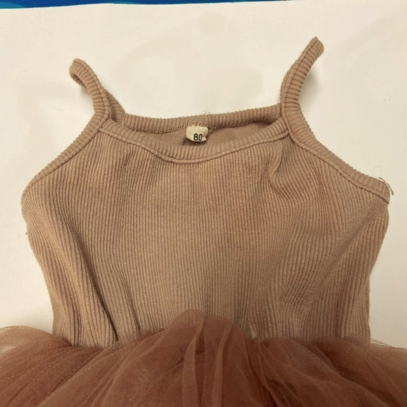 Baby Girls Tutu Dress Sleeveless w/Straps - Picture 5 of 7